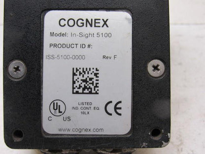 Cognex 800-5834-1B In-Sight 5100 REV F 24VDC 1:1.4/8mm HF6HA-1B Scanner