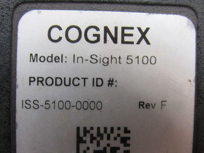Cognex 800-5834-1b In-Sight 5100 REV F 24VDC 1:1.4/8mm HF6HA-1B Scanner