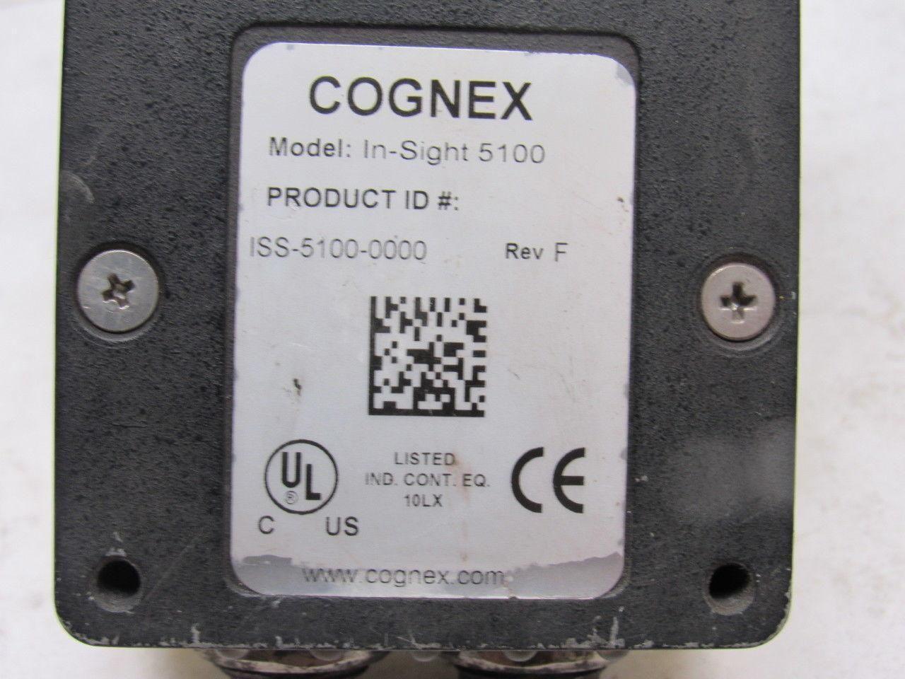 Cognex 800-5834-1b In-Sight 5100 REV F 24VDC 1:1.4/8mm HF6HA-1B Scanner