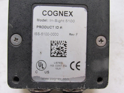 Cognex 800-5834-1b In-Sight 5100 REV F 24VDC 1:1.4/8mm HF6HA-1B Scanner