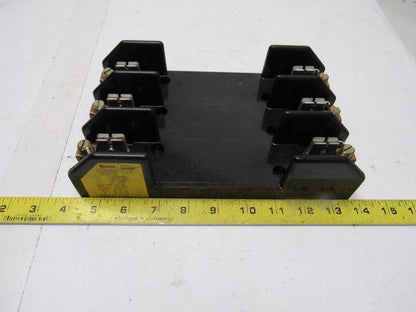 Buss R60100-3COR 3 Pole Class R Fuse Holder Block 600V 100A