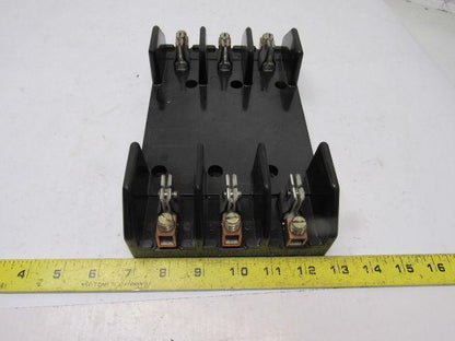 Buss R60100-3COR 3 Pole Class R Fuse Holder Block 600V 100A