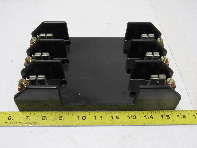 Buss R60100-3COR 3 Pole Class R Fuse Holder Block 600V 100A