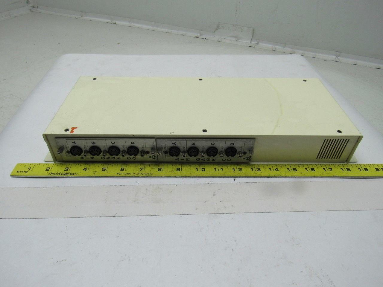 Air Gage Co. Variable Input 8 Channel Quad Module Assembly