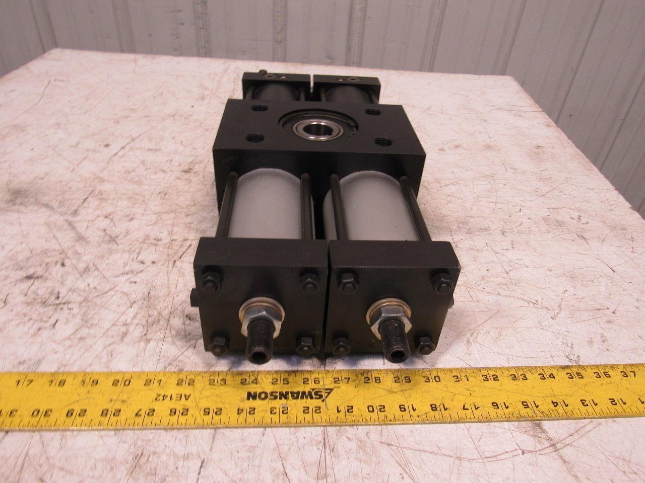 Parker PTR326-0903F-AA22-C 90° Pneumatic Rotary Actuator 250PSI 2-1/4" Bore