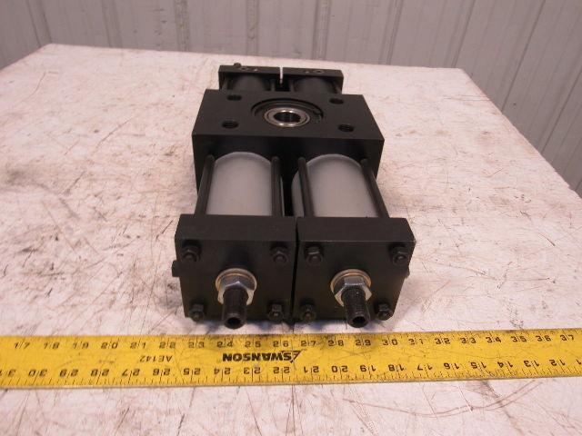 Parker PTR326-0903F-AA22-C 90° Pneumatic Rotary Actuator 250PSI 2-1/4" Bore