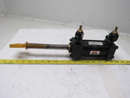 Schrader Bellows PAB101621 Pneumatic Cylinder 2" Bore X 3" Stroke 250PSI