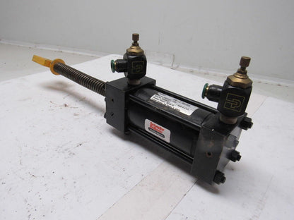 Schrader Bellows PAB101621 Pneumatic Cylinder 2" Bore X 3" Stroke 250PSI