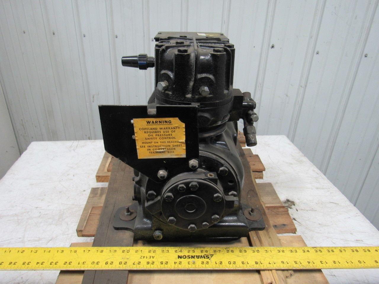 Copeland NRB2-0400-TFD 4Hp 460V 50/60Hz. Semi Hermetic Refrigeration Compressor