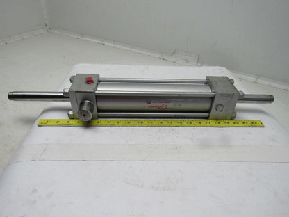 Milwaukee H71D Pneumatic Air Cylinder 2.5" Bore 10" Stroke Double Rod