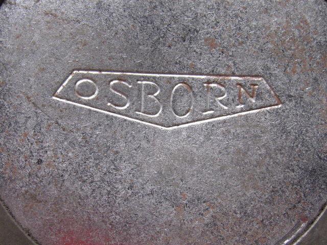 Osborn V Groove Load Runner Idler Pulley 5-1/2" OD 1-1/4"-12 Thread Stud