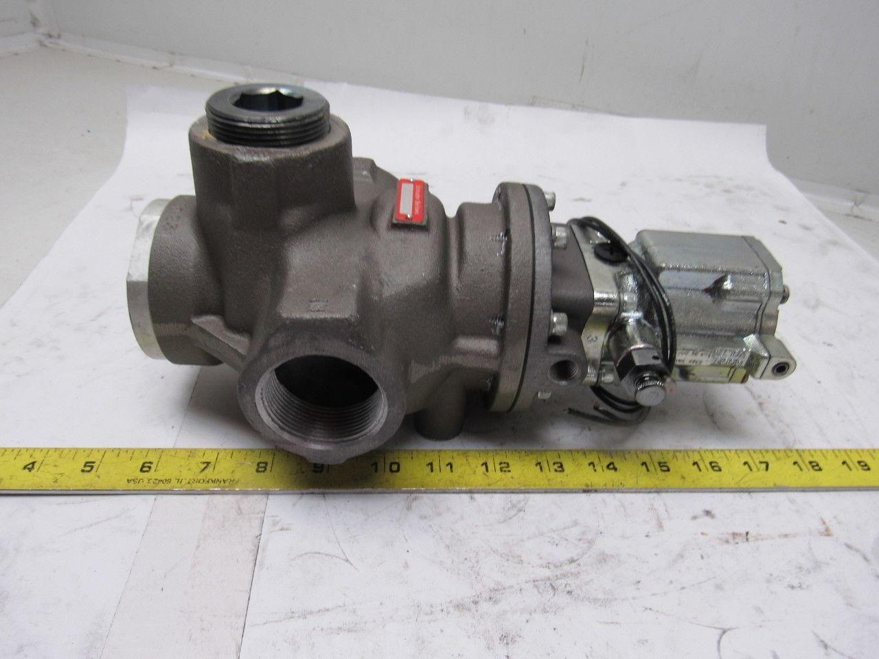 Schrader Bellows N3259300253 "N Series 1- 1/4" Hi-Flow Inline Poppet Valve