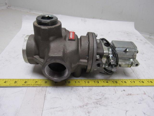 Schrader Bellows N3259300253 "N Series 1- 1/4" Hi-Flow Inline Poppet Valve