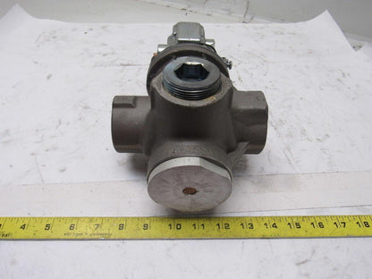 Schrader Bellows N3259300253 "N Series 1- 1/4" Hi-Flow Inline Poppet Valve