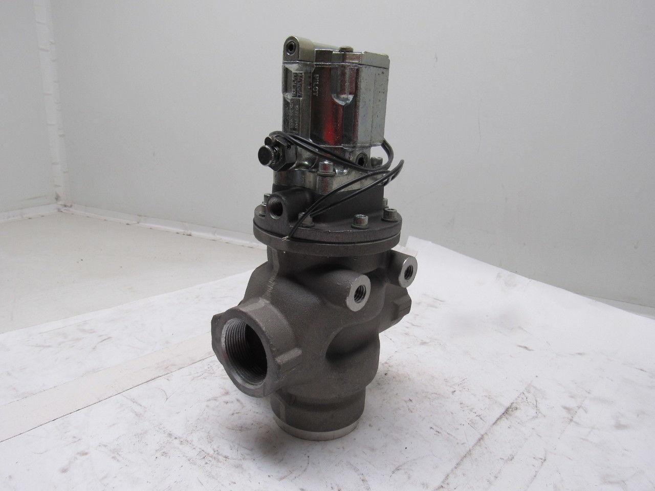 Schrader Bellows N3259300253 "N Series 1- 1/4" Hi-Flow Inline Poppet Valve