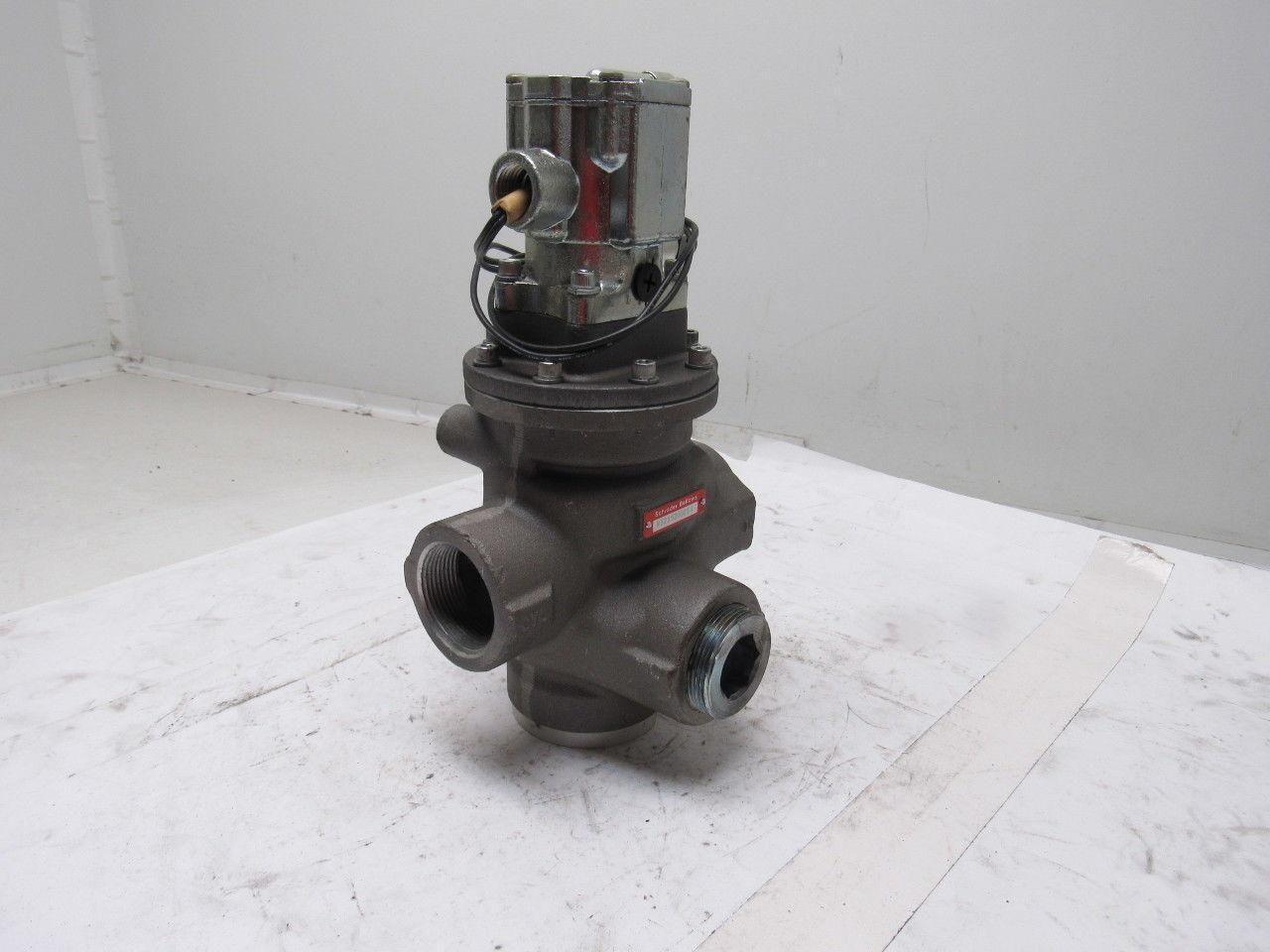 Schrader Bellows N3259300253 "N Series 1- 1/4" Hi-Flow Inline Poppet Valve