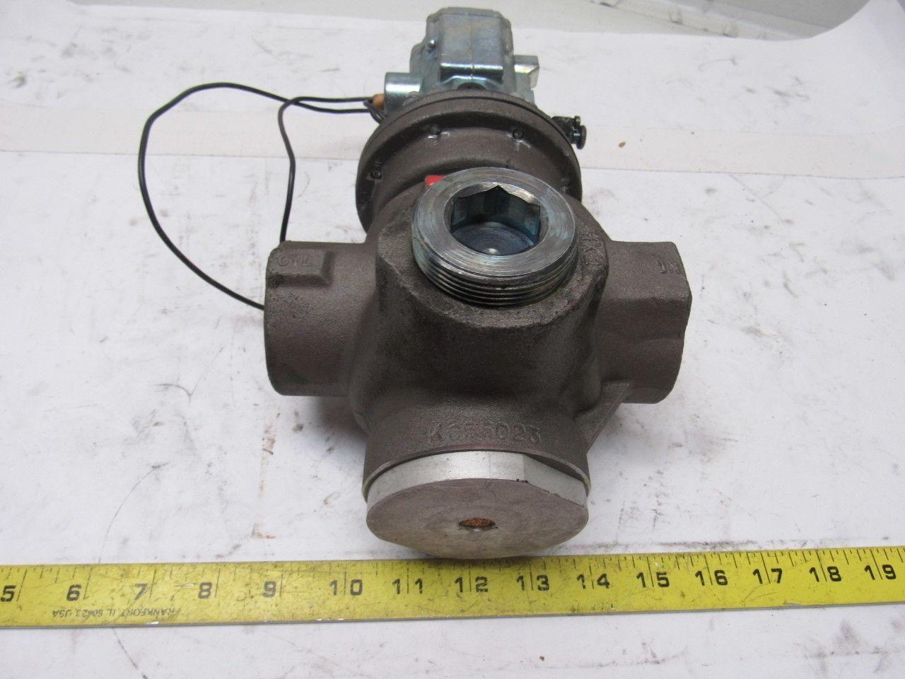 Schrader Bellows N3259300253 "N Series 1- 1/4" Hi-Flow Inline Poppet Valve