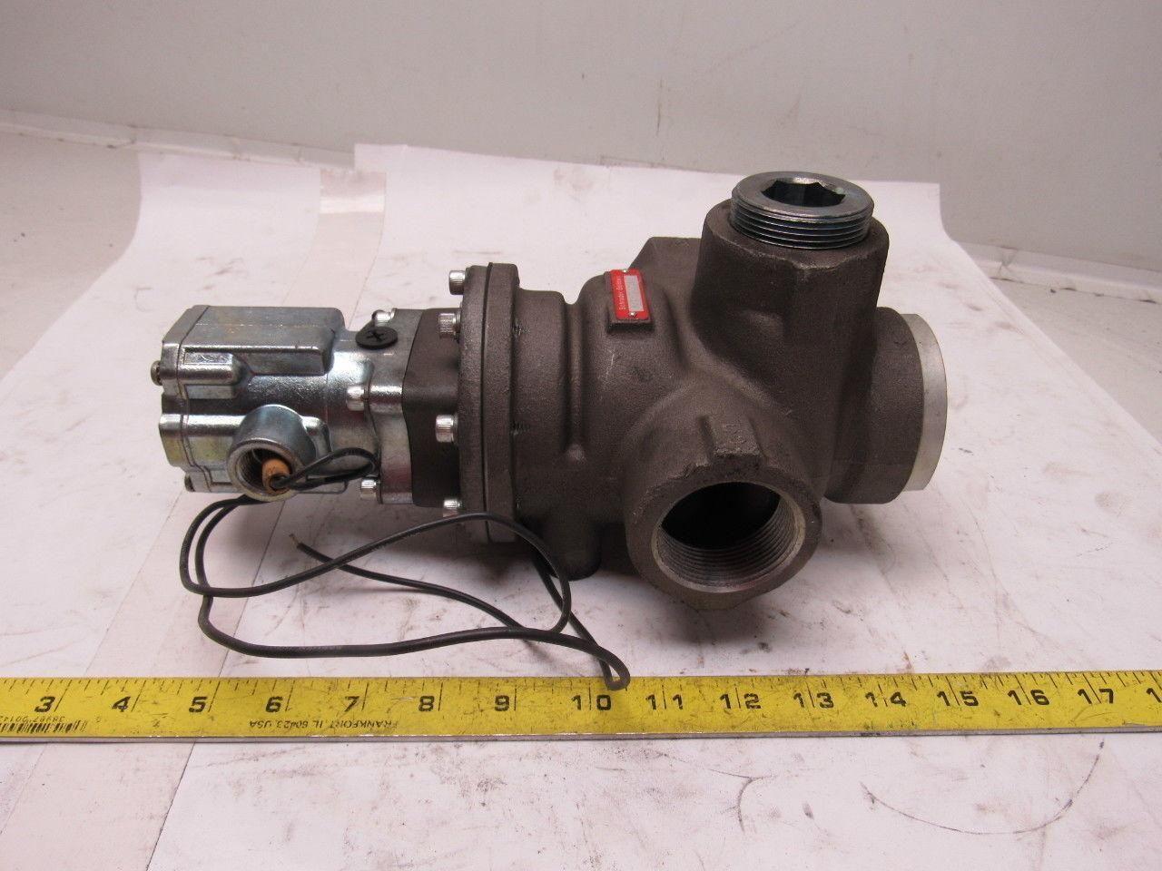 Schrader Bellows N3259300253 "N Series 1- 1/4" Hi-Flow Inline Poppet Valve