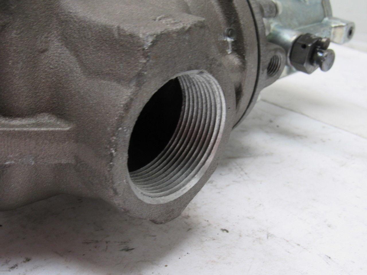 Schrader Bellows N3259300253 "N Series 1- 1/4" Hi-Flow Inline Poppet Valve