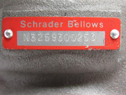 Schrader Bellows N3259300253 "N Series 1- 1/4" Hi-Flow Inline Poppet Valve