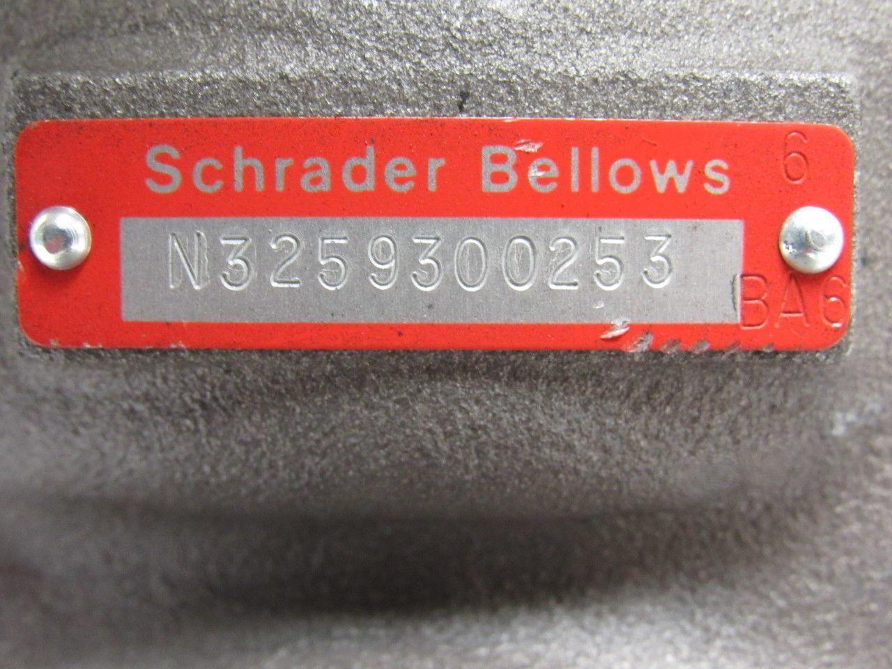 Schrader Bellows N3259300253 "N Series 1- 1/4" Hi-Flow Inline Poppet Valve
