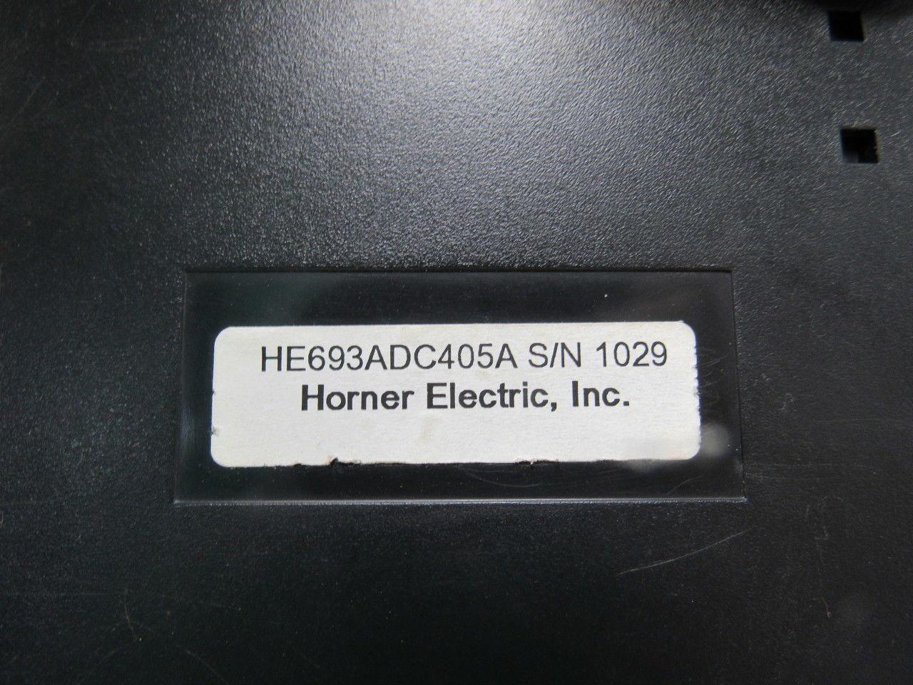 GE Fanuc HE693ADC405A Horner Electric Isolated Analog Voltage Module
