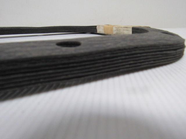 JM Clipper 978-C Black Gold High Temp Anti Stick Gasket Nitrile 15-3/4x11" OD