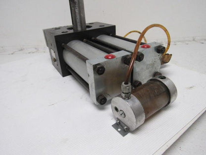 PHD R13R 8180-D Air Oil Tandem Rotary Actuator 180° Rotation 1-3/4" Shaft