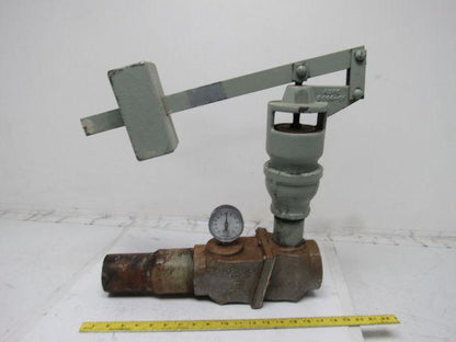 AUPK-3004-01 SMC 3A 12PSI Counter Weight Air Pressure Relief Valve Superchek  4"