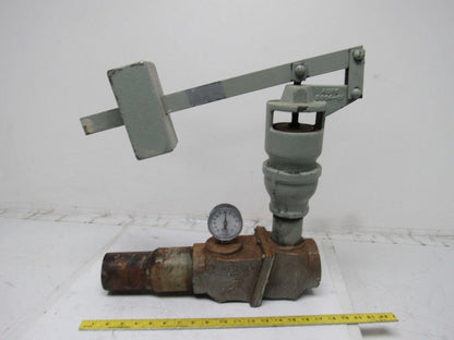 AUPK-3004-01 SMC 3A 12PSI Counter Weight Air Pressure Relief Valve Superchek  4"