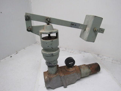 AUPK-3004-01 SMC 3A 12PSI Counter Weight Air Pressure Relief Valve Superchek  4"