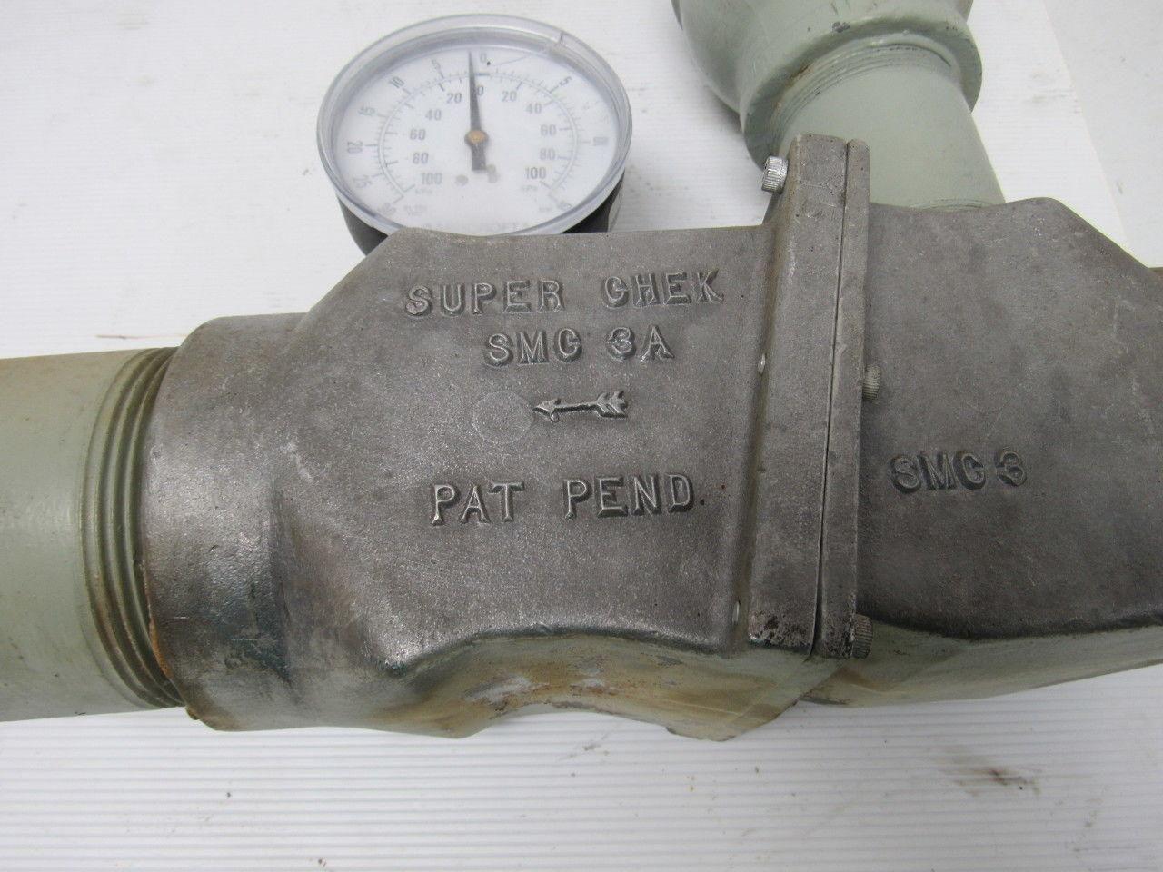 Buhler BCS817C SMC 3A Counterweight Pressure Relief Valve Superchek 4"