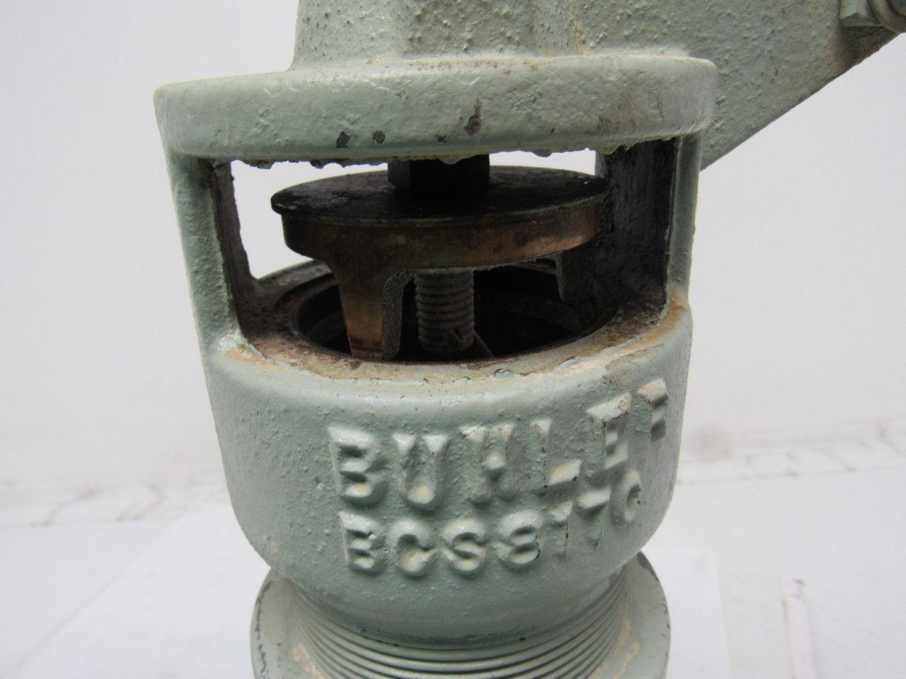 Buhler BCS817C SMC 3A Counterweight Pressure Relief Valve Superchek 4"