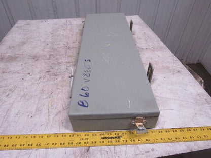 35"x 11" x 4"  V-Belt Drive And Idle Pulley Guard Hinged Door