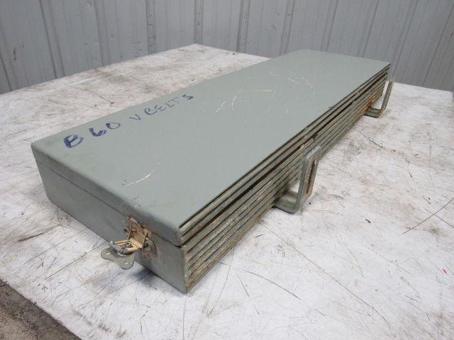 35"x 11" x 4"  V-Belt Drive And Idle Pulley Guard Hinged Door