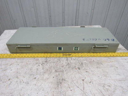 35"x 11" x 4"  V-Belt Drive And Idle Pulley Guard Hinged Door