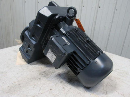 Bauer BF50-24/D11LA4/SP 5.5KW Gearmotor Hollow Shaft  10.86:1 Ratio 230/460V