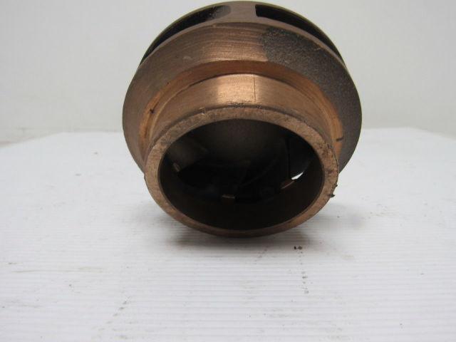 Paco 1444 Bronze 4" OD Pump Impeller 6 Vane