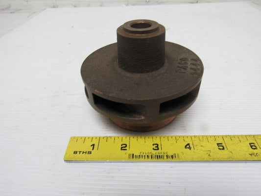 Paco 1444 Bronze 4" OD Pump Impeller 6 Vane