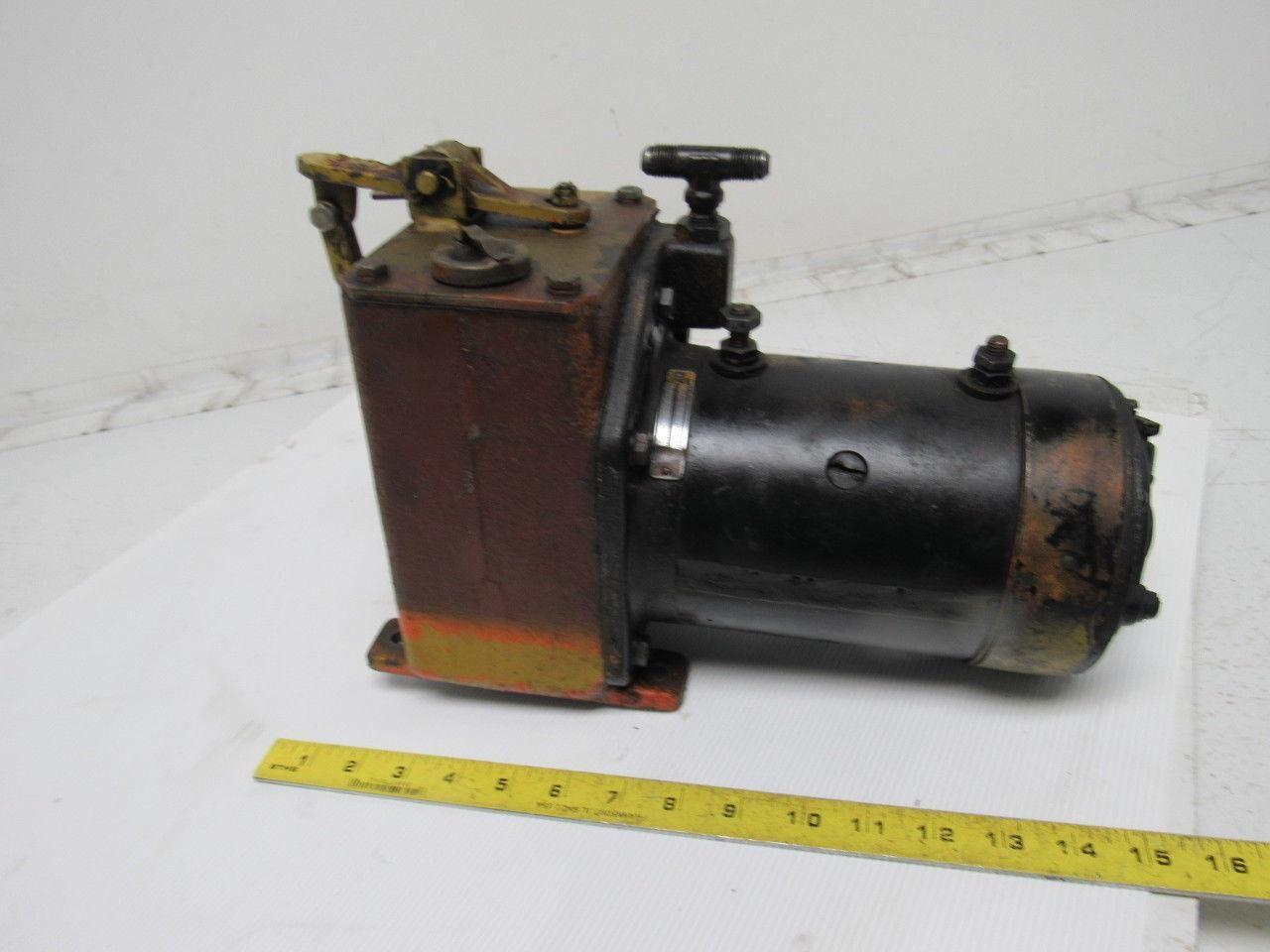 303545 Assembly 303418 Forklift Hydraulic Pump Motor & Tank Assembly