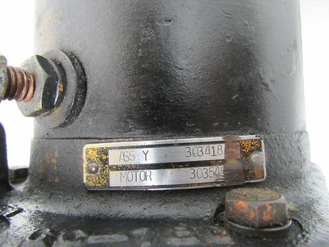 303545 Assembly 303418 Forklift Hydraulic Pump Motor & Tank Assembly