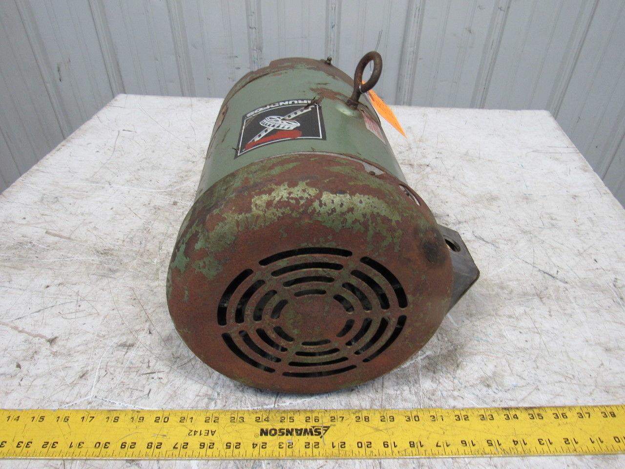 Baldor 85600017 7.5HP 3PH 208-230/460V 3450RPM Electric Motor 213TCZ