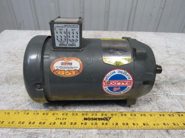 Baldor MVM3555C 2Hp 1.5kW 3450RPM 208-230/460V 3Ph 60Hz IEC Motor