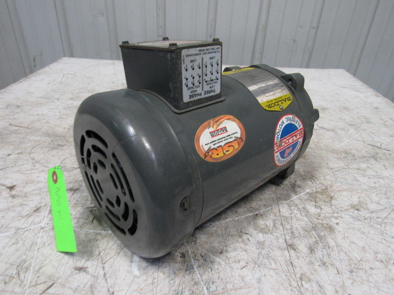 Baldor MVM3555C 2Hp 1.5kW 3450RPM 208-230/460V 3Ph 60Hz IEC Motor