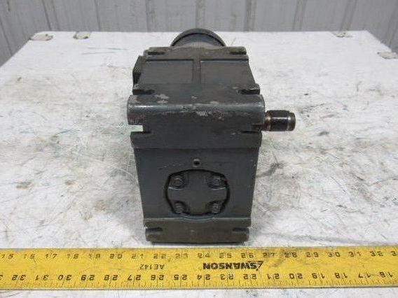 Leeson 098008.00 180VDC Electric Motor W/US Motors 40:1 Ratio Left Gear Reducer