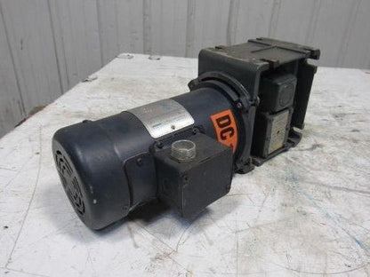 Leeson 098008.00 180VDC Electric Motor W/US Motors 40:1 Ratio Left Gear Reducer