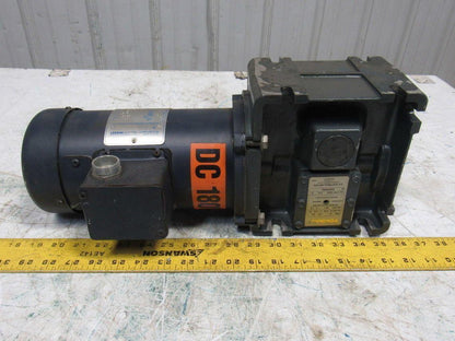 Leeson 098008.00 180VDC Electric Motor W/US Motors 40:1 Ratio Left Gear Reducer