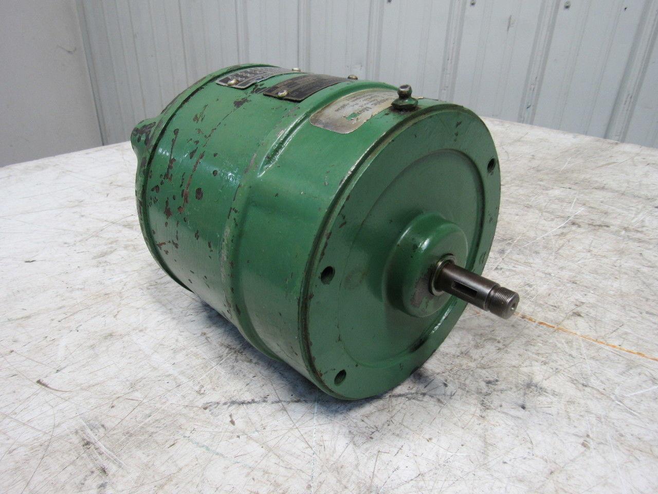 Holtzer-Cabot 1272220 Vintage 1/2Hp 3Ph 1725RPM 220/440V RBT7022 Frame Motor