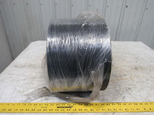 BDI BD764 2 Ply .074" Smooth Top Black Nylon Backed Conveyor Belt 8-7/8" X 160'