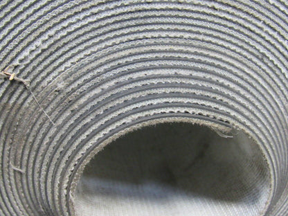 BDI BD764 2 Ply .074" Smooth Top Black Nylon Backed Conveyor Belt 8-7/8" X 160'